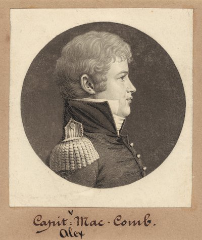 Alexander Macomb, Jr. door Charles B. J. Févret de Saint Mémin