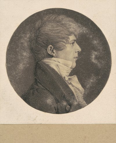 Benjamin Harrison VII door Charles B. J. Févret de Saint Mémin