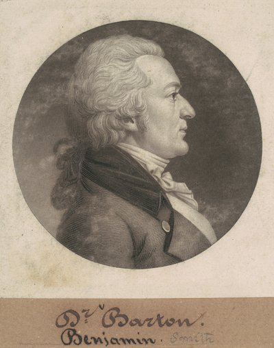 Benjamin Smith Barton door Charles B. J. Févret de Saint Mémin