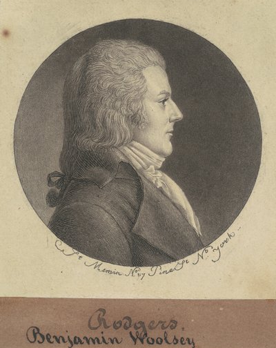 Benjamin Woolsey Rogers door Charles B. J. Févret de Saint Mémin