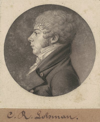C. R. Lohman door Charles B. J. Févret de Saint Mémin
