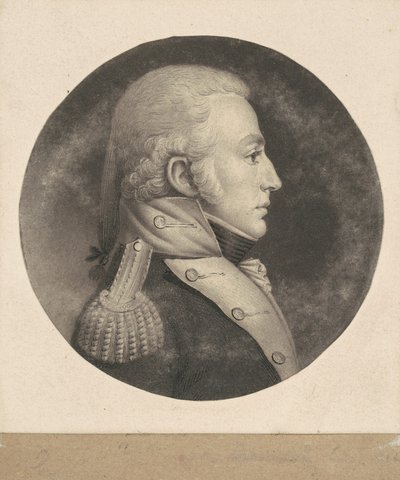 Daniel Carmick door Charles B. J. Févret de Saint Mémin