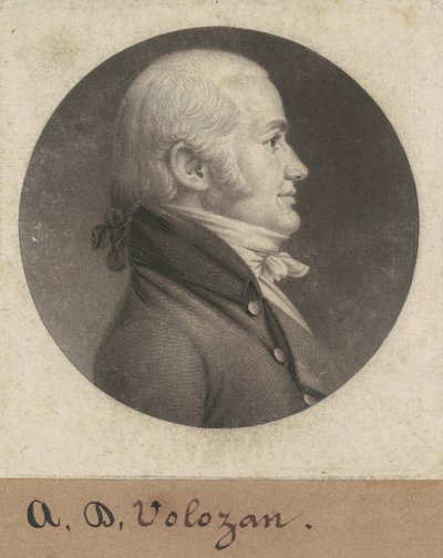 Denis A. Volozan door Charles B. J. Févret de Saint Mémin