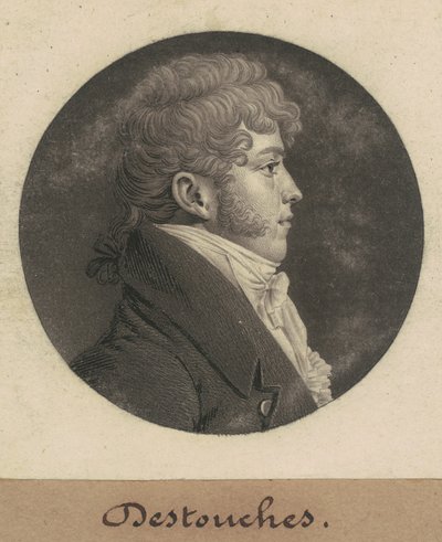 Destouches door Charles B. J. Févret de Saint Mémin