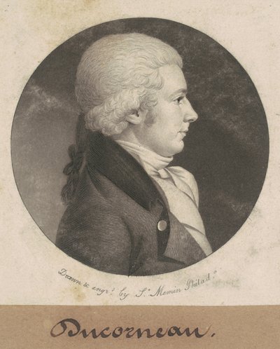 Ducorneau door Charles B. J. Févret de Saint Mémin