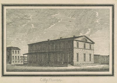 Esperanza, City Tavern door Charles B. J. Févret de Saint Mémin