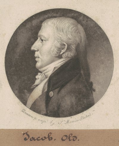 Evan William Thomas door Charles B. J. Févret de Saint Mémin
