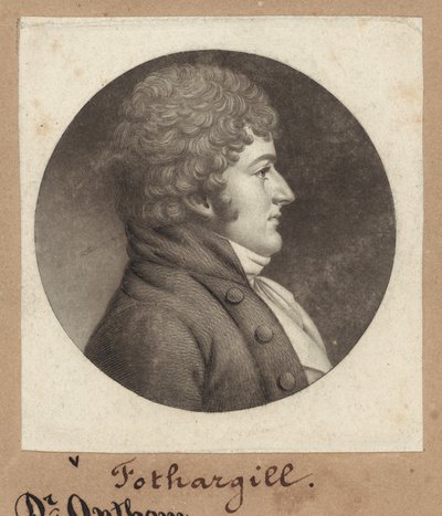 Fothergill door Charles B. J. Févret de Saint Mémin