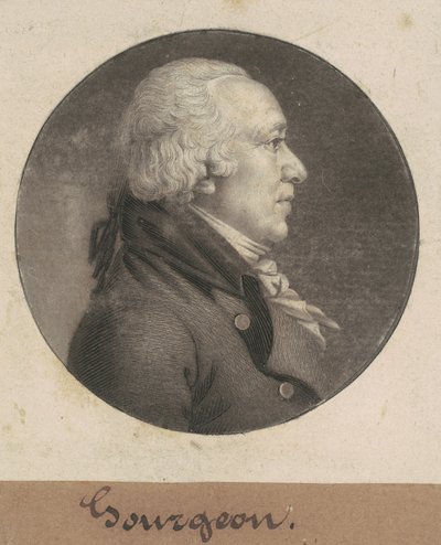 Gourgeon door Charles B. J. Févret de Saint Mémin