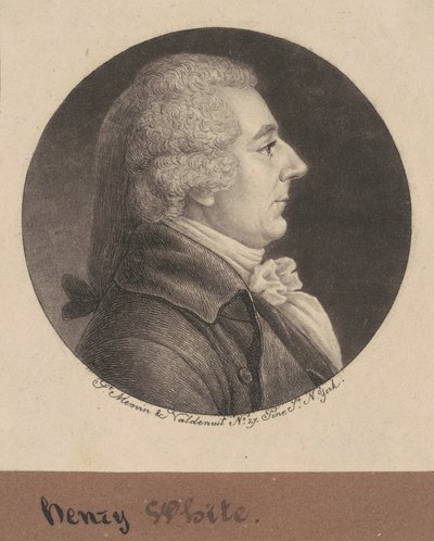 Henry White door Charles B. J. Févret de Saint Mémin