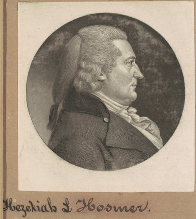 Hezekiah Lord Hosmer door Charles B. J. Févret de Saint Mémin