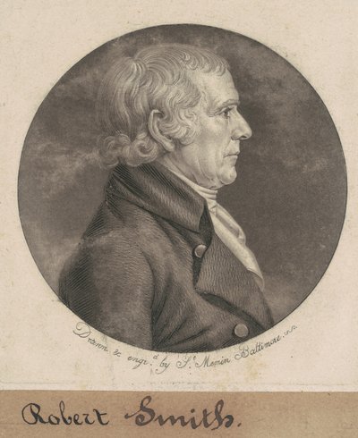 Isaac Smith II door Charles B. J. Févret de Saint Mémin