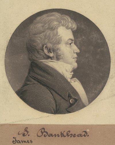 James Bankhead door Charles B. J. Févret de Saint Mémin