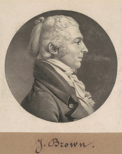 James Brown, Sr. door Charles B. J. Févret de Saint Mémin