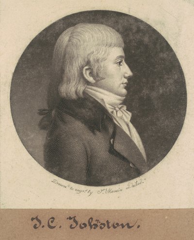 James Cathcart Johnston door Charles B. J. Févret de Saint Mémin