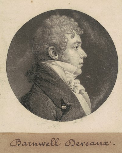 John Barnwell Deveaux door Charles B. J. Févret de Saint Mémin