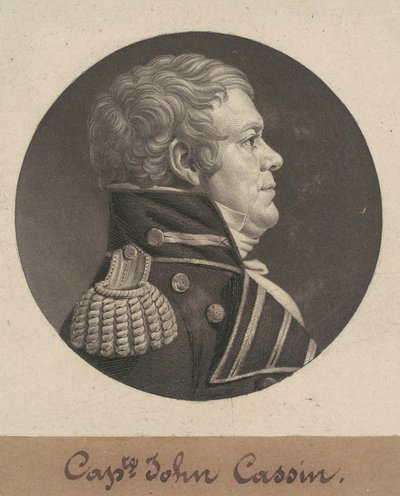 John Cassin door Charles B. J. Févret de Saint Mémin