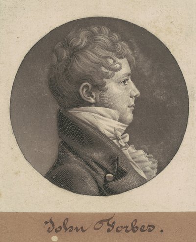John Goddard door Charles B. J. Févret de Saint Mémin