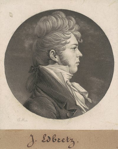 John Hill Smith door Charles B. J. Févret de Saint Mémin