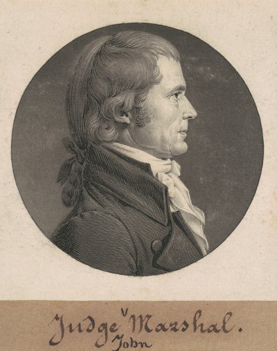 John Marshall door Charles B. J. Févret de Saint Mémin