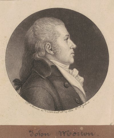 John Morton door Charles B. J. Févret de Saint Mémin