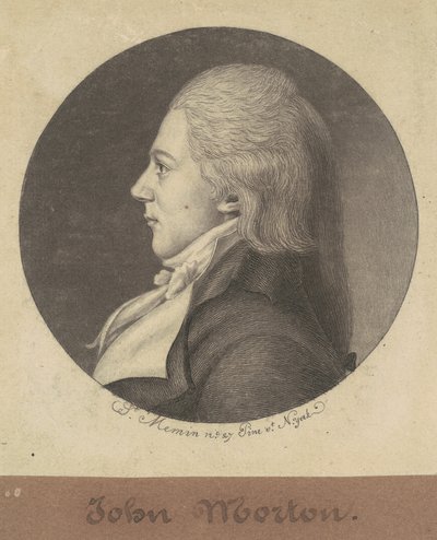 John Morton door Charles B. J. Févret de Saint Mémin
