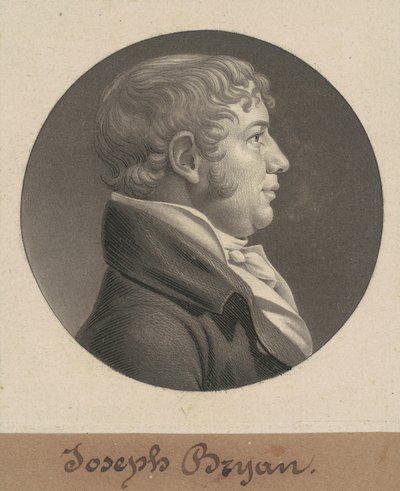Joseph Bryan door Charles B. J. Févret de Saint Mémin