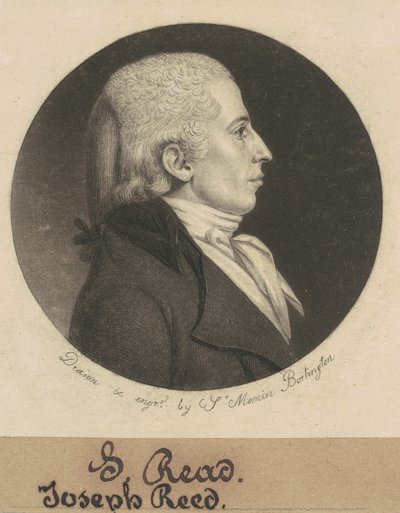 Joseph Reed, Jr. door Charles B. J. Févret de Saint Mémin
