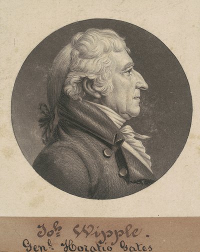 Joseph Whipple door Charles B. J. Févret de Saint Mémin