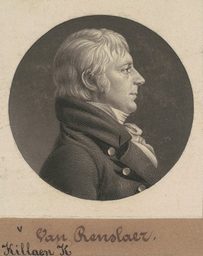 Kiliaen Kiliaen Van Rensselaer door Charles B. J. Févret de Saint Mémin