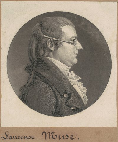 Lawrence Muse door Charles B. J. Févret de Saint Mémin