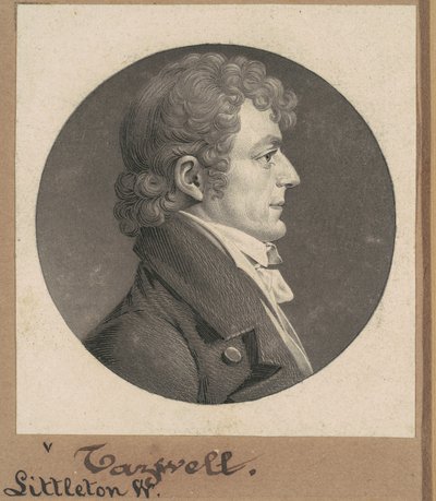 Littleton Waller Tazewell door Charles B. J. Févret de Saint Mémin