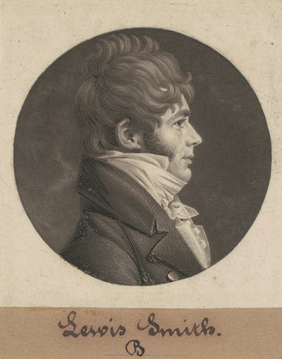 Louis Buchanan Smith door Charles B. J. Févret de Saint Mémin