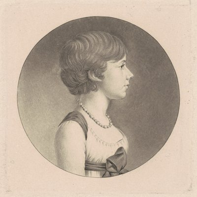 Louisa DuPonceau door Charles B. J. Févret de Saint Mémin