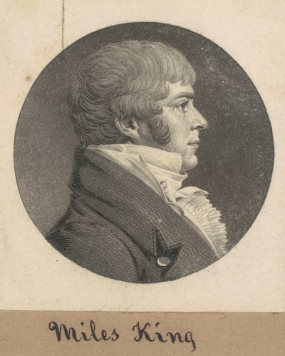 Miles King, Jr. door Charles B. J. Févret de Saint Mémin