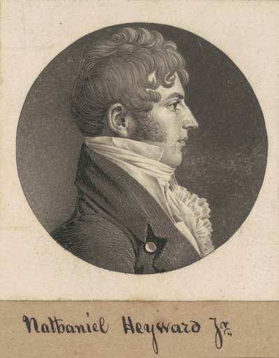 Nathaniel Heyward, Jr. door Charles B. J. Févret de Saint Mémin