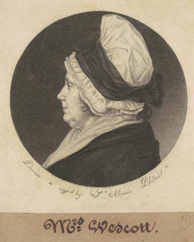 Patience Story Wescott door Charles B. J. Févret de Saint Mémin