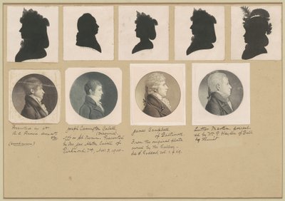 Saint-Mémin Collectie, Groep 56 door Charles B. J. Févret de Saint Mémin