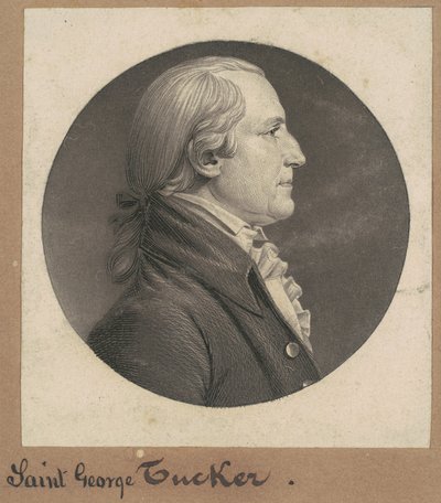 Saint George Tucker door Charles B. J. Févret de Saint Mémin
