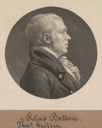 Silas Betton door Charles B. J. Févret de Saint Mémin