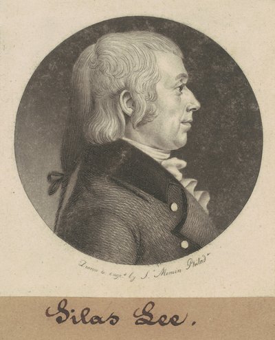 Silas Lee door Charles B. J. Févret de Saint Mémin
