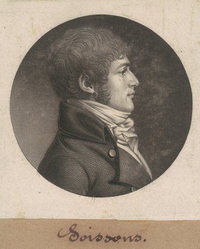 Soissons door Charles B. J. Févret de Saint Mémin