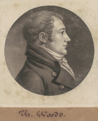 Thomas Woods door Charles B. J. Févret de Saint Mémin