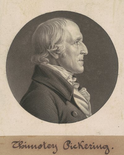 Timothy Pickering door Charles B. J. Févret de Saint Mémin