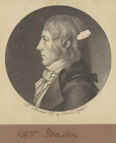 William Bache door Charles B. J. Févret de Saint Mémin