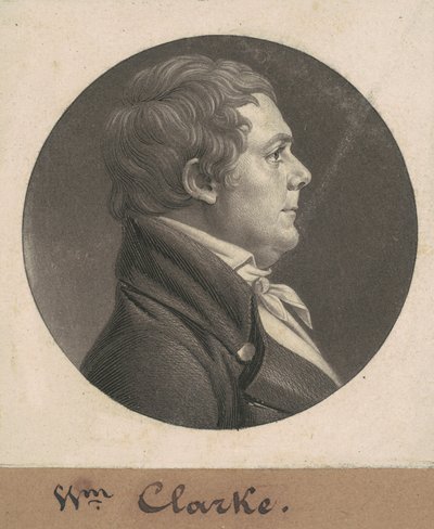 William Clark door Charles B. J. Févret de Saint Mémin