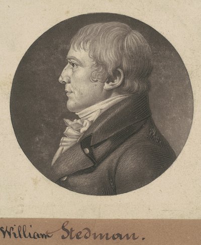 William Stedman door Charles B. J. Févret de Saint Mémin