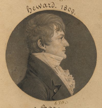 Chapman Johnson door Charles Balthazar Julien Févret de Saint-Mémin