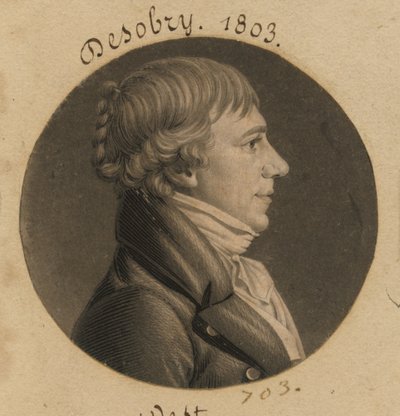 Desobry door Charles Balthazar Julien Févret de Saint-Mémin