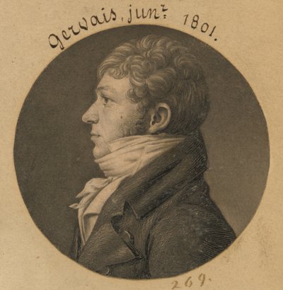 Gervais, Jr. door Charles Balthazar Julien Févret de Saint-Mémin